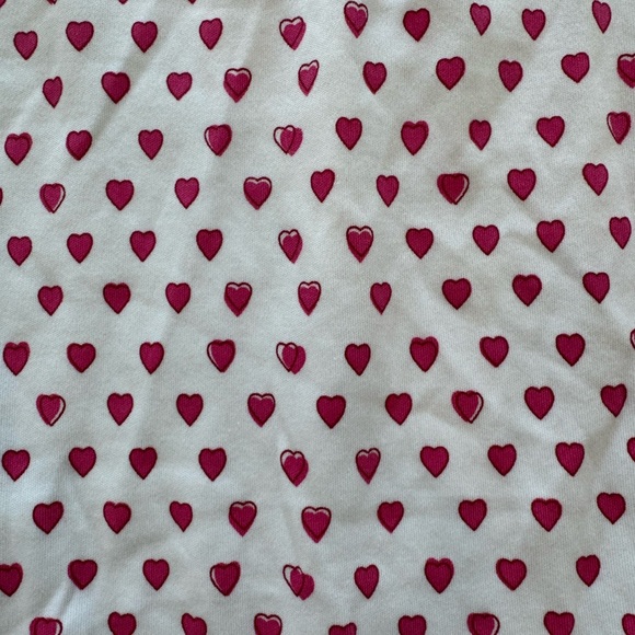 Roller Rabbit Pink Hearts Pajamas Size XS - Picture 3 of 6